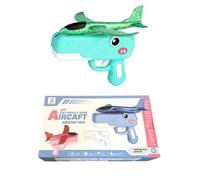 AVZYARDY Dinosaur Foam Glider Launchers Toy, Cute Dino Airplane Launchers Toy, Outdoor Flying Aircraft Toys, Easy Launching Fun Birthday Gift Boxed Set for Boys Girls Age 3-8