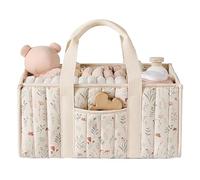 AVZYARDY Floral Diaper Caddy Organizer Stylish Storage Organizer with Handle for Women (style1)