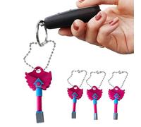 AVZYARDY Korean Traditional Play Game Keychain, SG3 Hide and Seek Keychains Pendant, Korean Folk Game Squid Keychains Pendant, 3D Printed Backpack Key ring for Season 3 Squid TV Fans