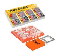 AVZYARDY Lens Imaging Equipment Tools Refraction Optical Experiment Set Teaching Aids Physics Lab Learning Kits Learning Kits for Teacher Student Education