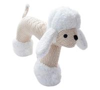 AVZYARDY Linen Dog Toy, Squeaky Dog Chew Animals with Linen Fabric, Robust Indestructible Dog Stuffed Plush, Interactive Play Toys for Small Medium Dogs Relief & Daily Entertainment