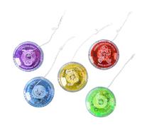 AVZYARDY Luminous Yo-Yo Plastic LED Light Up Yo-Yo Responsive Bearing Ball for Teens Adults Beginner Party Favors Gift (1PCS)