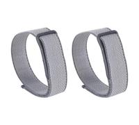AVZYARDY Nylon Band for Google Fitbit Air Adjustable Woven Wristband Breathable Hook and Loops Strap for Fitbit Air Screenless Fitness Tracker (2pcs dark grey) (2pcs E)