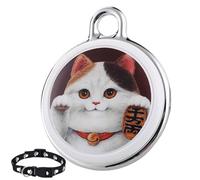 AVZYARDY Pet Tracker, Cat Dog Tracker, Cat GPS Tracker Tag, Real-Time Global Location Tracking, Item Finder for Keys Bags Elderly Seniors Wallets Luggages - Compatible with IOS Android