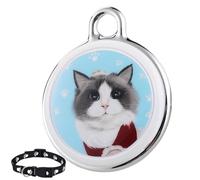 AVZYARDY Pet Tracker, Cat Dog Tracker, Cat GPS Tracker Tag, Real-Time Global Location Tracking, Item Finder for Keys Bags Elderly Seniors Wallets Luggages - Compatible with IOS Android