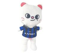AVZYARDY SK ZOO Plush Stuffed Doll, Stray-Kids Plushdoll Keychain, 10cm ‘Karma’ Series Keyring, Cartoon Anime Stuffed Animal Dolls, Cute Key Chain Pendant for Boys Girls and Fans