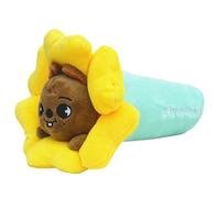 AVZYARDY Skzoo Plush Pencil Case, Kawaii Wolf Chan Han Quokka Bbokari Flower Pouch, Soft Stuffed Animal Makeup Bag Gift for Stray Kids Fans & Collectors-Bear