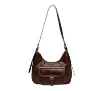 AVZYARDY Women’s Shoulder Bag, PU Leather Crescent Hobo Handbag, Trendy Crossbody Underarm Bag with Zipper, Casual Y2K Purse for Work Travel Shopping Daily Use