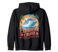 Aw Ship It´s A Family Trip Cruising Outfit Caribbean Cruise Zip Hoodie