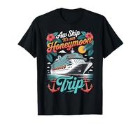 Aw Ship It's Our Honeymoon Trip Matching Couples T-Shirt