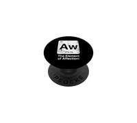 Aw The Element of Affection Funny Science Periodic Table PopSockets Adhesive PopGrip