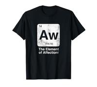 Aw The Element of Affection Funny Science Periodic Table T-Shirt