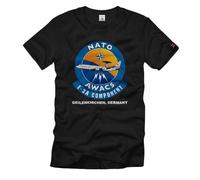 AWACS E-2A Coponent Geilenkirchen NATO Airborne Early Warning & Control, black, XXL