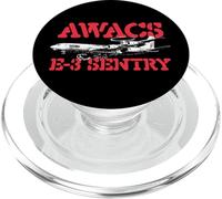 AWACS E-3 Sentry - Military Cargo Aircraft Pilot PopSockets PopGrip for MagSafe