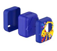 AWADUO Compatible with Bitzee Disney Replacement Silicone Case Interactive Digital Toy Soft And Durable Protective Sleeve with Lanyard (Case Only/Blue)