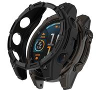 AWADUO Compatible with Garmin Quatix8 51mm Replace Protective Case Cover TPU Shell Soft and Durable Smartwatch Accessories(Black)