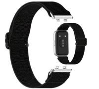 AWADUO Compatible with Huawei Band 11/11 NFC/Pro/Pro NFC Replacement Band Silicone Wrist Strap Bracelet Soft And Durable with Quick Release Smartwatch Accessories(Elastic/Black)
