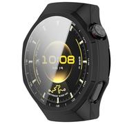 AWADUO Compatible with Huawei Watch GT6 Pro 46mm Full Replace Protective Case Cover TPU Shell Soft And Durable Smartwatch Accessories(Black)