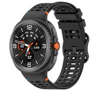 AWADUO Compatible with Samsung Galaxy Watch 8 Classic 47mm/8 40mm/8 44mm Replacement Band Silicone Wrist Strap Bracelet Soft And Durable with Quick Release Smartwatch Accessorie(Black)