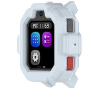 AWADUO Compatible with TickTalk 5 Protective Case Cover, Smartwatch Silicone TPU Protective Case Cover Shell Soft and Durable Watch Accessories(Light Gray)