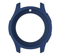 AWADUO for Galaxy Watch 46mm Silicone Protective Case Cover Shell, Smartwatch Protective Case for Samsung Galaxy Watch 46mm/ Samsung Gear S3 Frontier SM-R760 Smartwatch, Soft and Durable(Navy Blue)