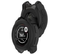 AWADUO Replacement Smartwatch Protective Case Cover Compatible with Garmin Instinct E 40mm Silicone Shell Anti Drop Watch Accessories(Black)