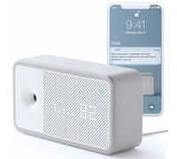 Awair Element Air Quality Monitor, Indoor Air Pollution Sensor, CO2 Monitor, Temperature, PM2.5, VOCs, Real-Time Tracking, iOS/Android App, Comprehensive Home Air Monitoring for a Healthy Environment