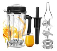 Awaiymi 64 OZ Container for Vitamix Blender Pitcher, Replace Classic C-Series 5200 6300 5000 5500 4200 4500 750 Blender Cup,for vitamix Blender Container Jar Cup with Blender Blade Assembly and Tamper
