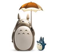 Awaiymi Totoro Umbrella LED Night Light Kid's Character Lamp USB Charge (White Belly) Bonus Totoro Tumbler