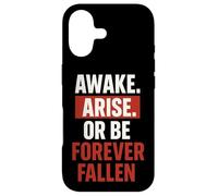 Awake Arise Or Be Forever Fallen - paradise lost Quote Case for iPhone 17