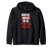 Awake Arise Or Be Forever Fallen - paradise lost Quote Zip Hoodie