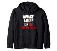 Awake Arise Or Be Forever Fallen - paradise lost Quote Zip Hoodie