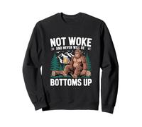 awake but not woke Anti-Woke Free Speech SAY NO TO WOKENESS Sweatshirt