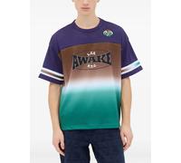 Awake NY LES Football T-shirt - Brown S-M