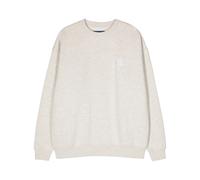 Awake NY logo-embroidered mélange sweatshirt - Grey L