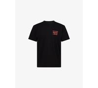 Awake Ny Mens Awake Ny x Coca Cola Real Thing Crewneck Cotton-Jersey T-Shirt Black L