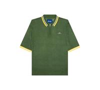 Awake NY zip-up polo shirt - Green L-XXL