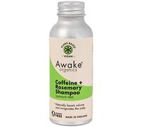 Awake Organics All Natural Shampoo Powder with Rosemary Oil. Supports Hair Growth, Volume, Scalp Health. Sulphate Free, Plastic Free, Cruelty Free. Made in England.