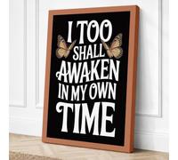 Awaken in My Own Time Canvas Wall Art Print 36x24 Inch (91 x 61 cm)