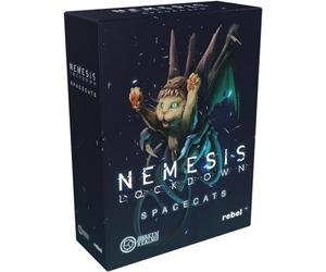 Awaken Realms | Space Cats: Nemesis Lockdown Expansion | Board Game | Ages 12+ | 1-5 Players | 90-180 Minutes Playing Time