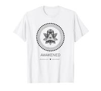 Awakened Bloom in Light Rise in Peace (Boho Mandala Graphic) T-Shirt