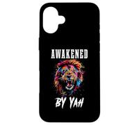 Awakened By Yah Hebrew Israelite Lion Of Judah Jewish Yahweh Case for iPhone 16 Plus