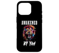 Awakened By Yah Hebrew Israelite Lion Of Judah Jewish Yahweh Case for iPhone 16 Pro