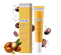 Awakening Eye Cream with Caffeine and Hyaluronic Acid, Depuffing Eye Care for Dark Circles and Fine Lines, Gentle Under Eye Moisturizer for Sensitive Skin, 30ml (1PC)