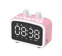 Awakening for Kids - Cute Clock, Rechargeable with Night Light and Sound of Sleeping, Alarm Clock, Boys Girls Teen Girls