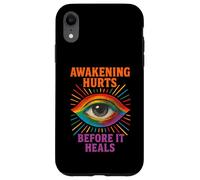 Awakening Hurts Before It Heals Third Eye Soul Enlightenment Case for iPhone XR
