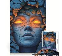Awakening in Stone Teenagers 1000 Pieces Puzzle Cognitive Skill Restful Pleasure Solid Lock Art Xmas Gift (38x26cm)