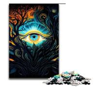 Awakening of Third Eye Jigsaw Puzzles for Adults Piece Challenging Puzzles DIY Decoration Brain Challenge for Adult Family 1000 PCS(75x50cm)