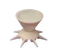 awakentti Silicone Split Cups, Split Cup for Paint Pouring Fluid, DIY Making Pour Painting Supplies, Reusable Pouring Paint Cup with Funnel Legs for Fluid Art (7Channels)