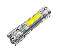 awakentti USB Rechargeable Flashlight, 4 Modes LED Rechargeable Flashlight, Fast Charging Waterproof Handheld Flashlights, Camping Flashlight for Fishing Hiking